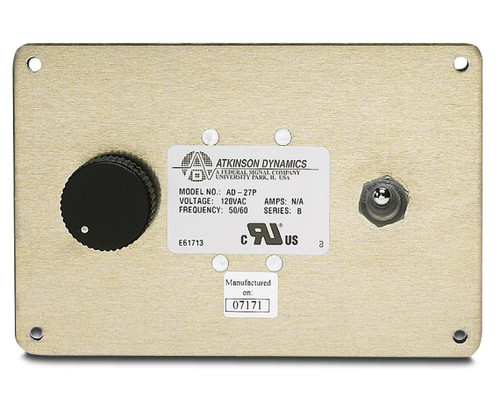Federal Signal AD-27P 120VAC Atkinson Dynamics Panel Mount Intercom