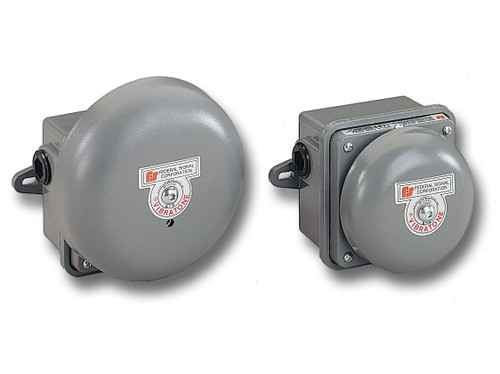Federal Signal 504WB-120 120VAC 4" Weatherproof Back Box Vibrating Bell Assembly