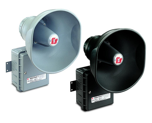 Federal Signal 300GCX-120-B 15W 120VAC SelecTone Hazardous Location Black Amplified Speaker