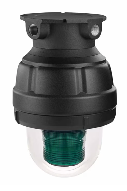 Federal Signal 27XST-240G-MOD 240VAC Green Explosion-Proof Limited In-Rush Strobe Light