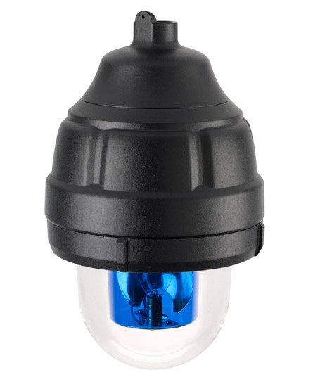 Federal Signal 121X-024B-MOD 24VDC Blue Explosion-Proof Rotating Light