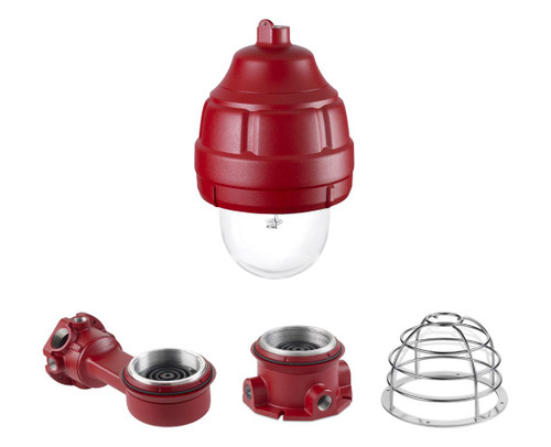 Federal Signal 24XSTHI-CN 24VDC Clear Supervised Hearing-Impaired Explosion-Proof Strobe Light