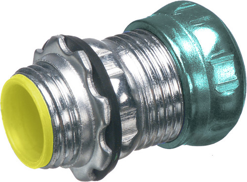 Arlington 828ART 3-1/2" EMT Insulated-Throat Rain Tight Compression Connector