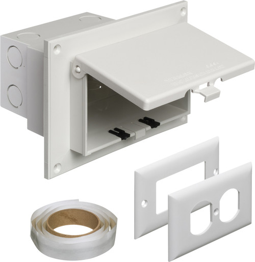 Arlington DSBHR1W Metal-Box Low Profile IN BOX