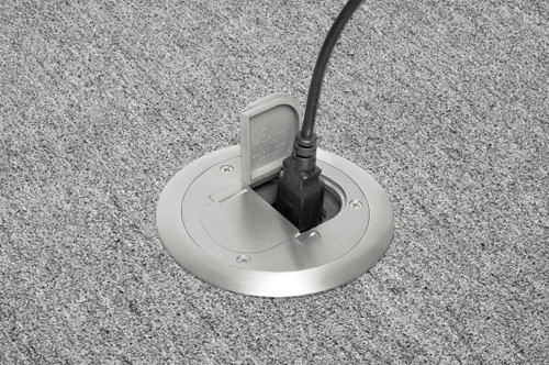 Arlington FLB3530NL Flush-to-Floor Round Cut-in Floor Box Kit