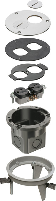 Arlington FLB4362NL Drop In Floor Box Kit