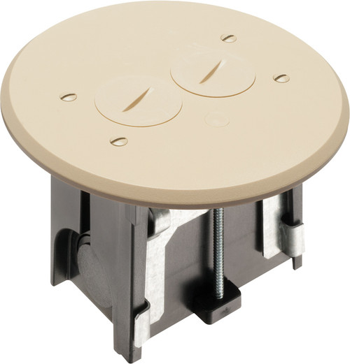 Arlington FLBAR101LA Non-Metallic Adjustable Floor Box