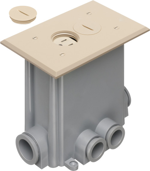 Arlington FLBC101LA Non-Metallic Concrete Floor Box