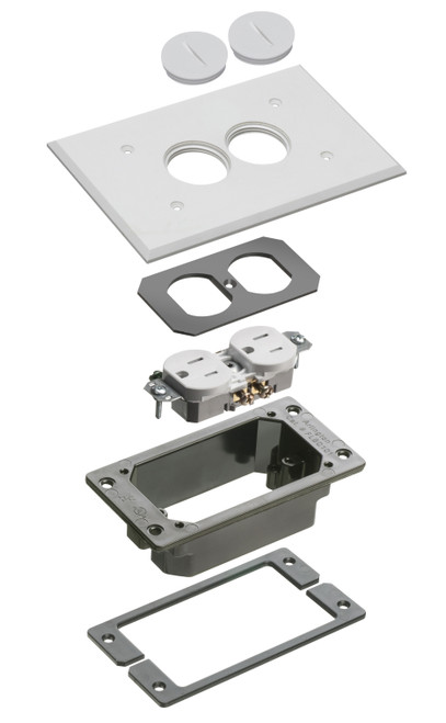 Arlington FLBC101WTK White Trim Kit