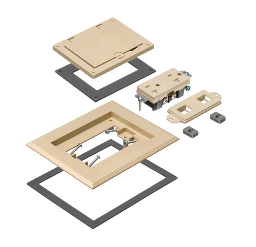 Arlington FLBC8510LA Plastic-Cover Gangable Box Kit