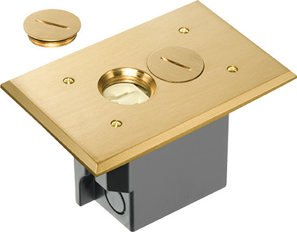 Arlington FLBR101MB Metal-Cover Non-Metallic Box
