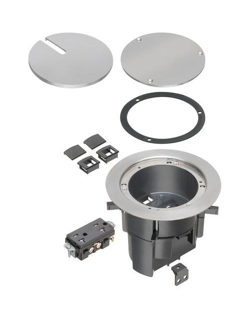 Arlington FLBR5420NL Recessed-Wiring IN BOX Floor Box Kit