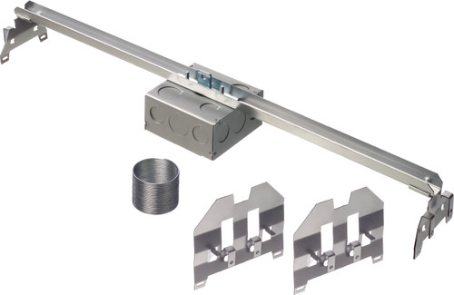 Arlington FS427SCL Steel Fan & Fixture Box Kit