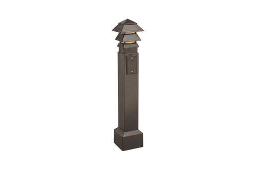Arlington GPBK35BR 35" Gard-N-Post Bollard Kit