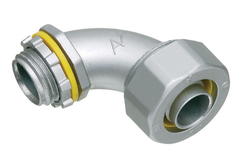 Arlington LT9050 1/2" 90-Degree Zinc Die-Cast Connector
