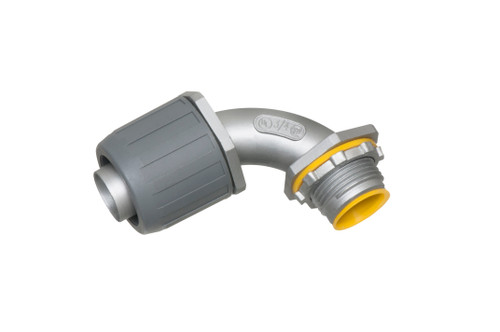 Arlington LT907A 3/4" 90-Degree SNAP2IT Zinc Connector