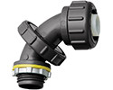 Arlington NMLT5090BL 1/2" Zero to 90 Connector