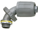 Arlington NMLT590 1/2" SNAP2IT Zero to 90 Non-Metallic Connector