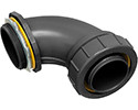 Arlington NMLT90200BL 2" 90-Degree Non-Metallic Connector