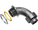 Arlington NMSC90100BL 1" Screw-On 90-Degree Non-Metallic Connector