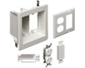 Arlington TVBR505K 2-Gang Steel Recessed TV Box