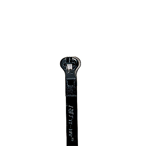 Thomas & Betts TY523MX Black Polyamide Cable Ties, 100 Pack
