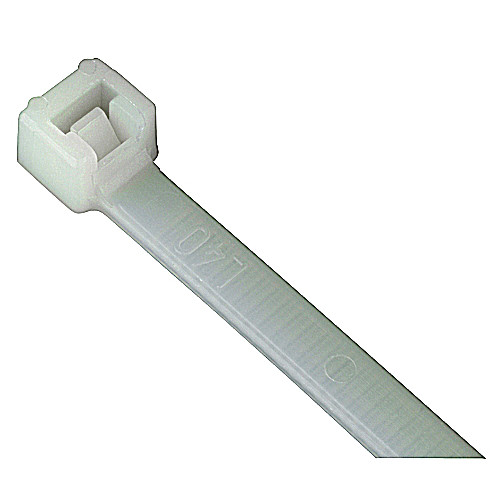 Thomas & Betts L-36-175-9-L Natural Polyamide Cable Ties, 50 Pack