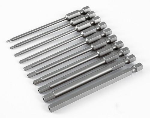 Wiha 76096 10-Piece Security Hex In Power Blade Set