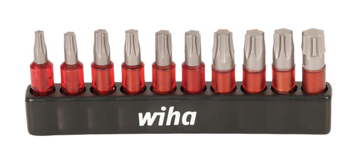 Wiha 76877 10-Piece Impact Insert Torx Bit Set