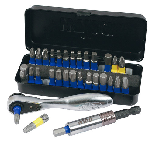 Wiha 76889 32-Piece Go Box Impact Bit Set