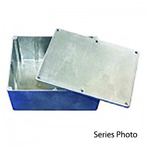Bud Industries CN-5707 CN Series Die Cast Aluminum Enclosure