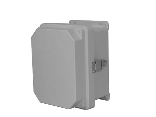 Hoffman RVJ1210HWPL2 Raised Opaque Cover NEMA 4X Enclosure