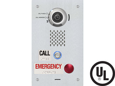 Aiphone IX-DVF-2RA ADA Compliant IP Video Emergency Station