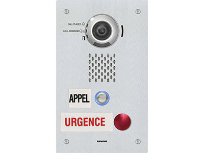 Aiphone IX-DVF-2RA-FR ADA Compliant IP Video Emergency Station