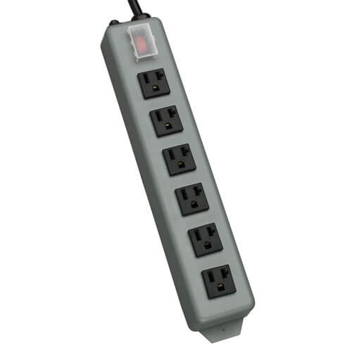 Tripp-Lite UL620-15 6-Outlet Waber Industrial Power Strip