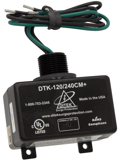 Ditek DTK-120/240CM+ 120/240VAC Split Phase Surge Protective Device