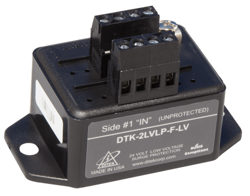Ditek DTK-2LVLPF Fire Alarm Panel SLC Surge Protector