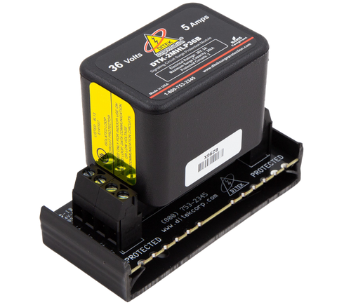Ditek DTK-2MHLP36BWB Snap-Track Base Data & Signaling Circuit Surge Protector