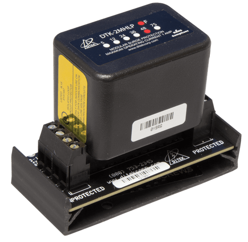 Ditek DTK-2MHLP48FWB Snap-Track Base Data & Signaling Circuit Modular Surge Protector