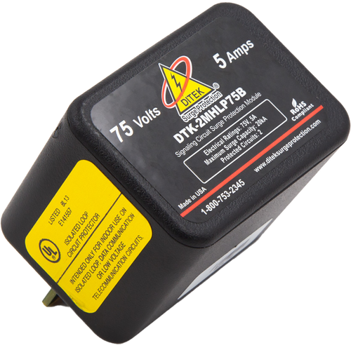 Ditek DTK-2MHLP75B Data & Signaling Circuit Surge Protection Module