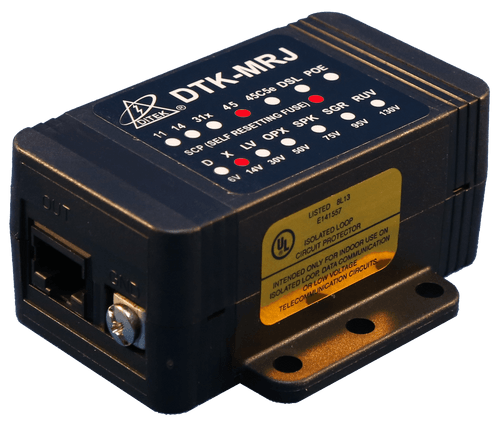 Ditek DTK-MRJ45SCPX RJ45 Modular Series Surge Protector