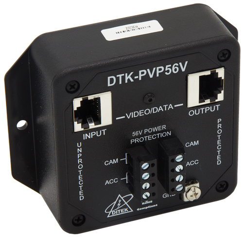 Ditek DTK-PVP56V PoE Data & 56V Power Surge Protector