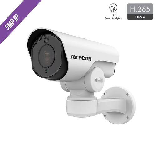 Avycon AVC-LHN51SVT-A1S 5MP Auto-Tracking PTZ & LPR Bullet IP Camera