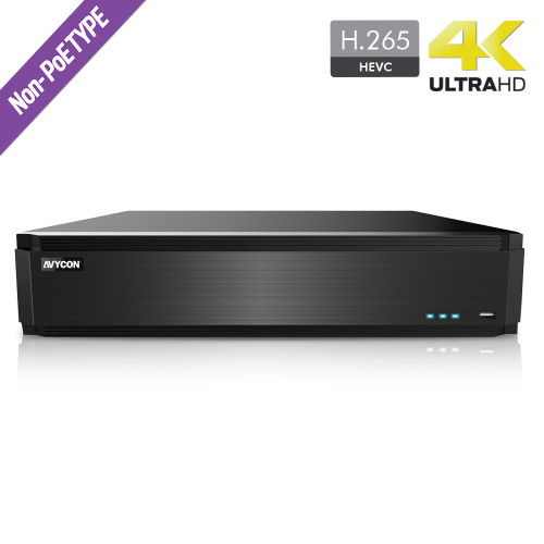 Avycon AVR-HN564E2NR-4T 64-Channel UHD Network Video Recorder, 4TB HDD