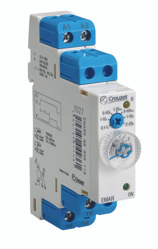 Crouzet 88829117 EMAR7 Delay On Make Timer, DIN Rail, SPDT 5A/3A, 240 VAC