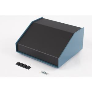 Hammond Manufacturing 1456FE3BKBU Sloped Aluminum Console Enclosure