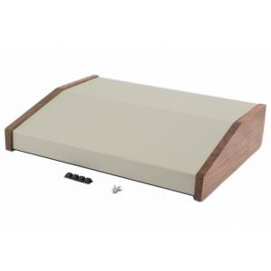 Hammond Manufacturing 1456PL3WHCWW Sloped Aluminum Console Enclosure