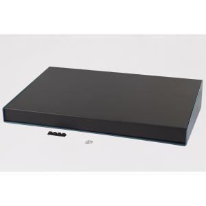 Hammond Manufacturing 1456WL1BKBU Sloped Aluminum Console Enclosure