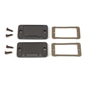 Hammond Manufacturing 1457CEPF 1457C EMI/RFI flanged end panels and gasket kit - 2/pack
