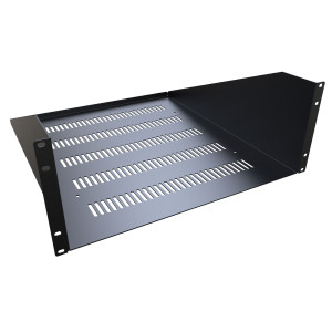 Hammond Manufacturing RASV190720BK1 Universal Rack Shelf